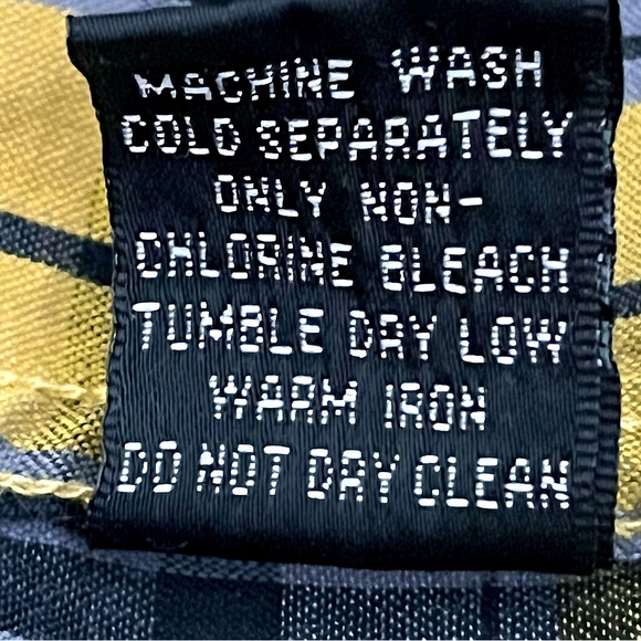 OBEY Women’s Plaid Lightweight Cotton Button Up Shirt Size L Yellow Streetwear - Picture 11 of 12